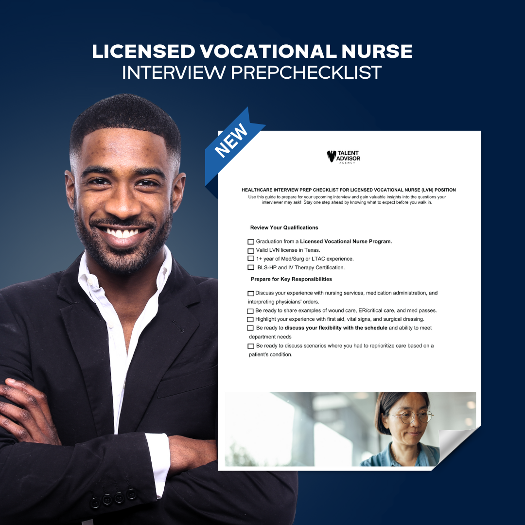 LVN Interview Prep Checklist