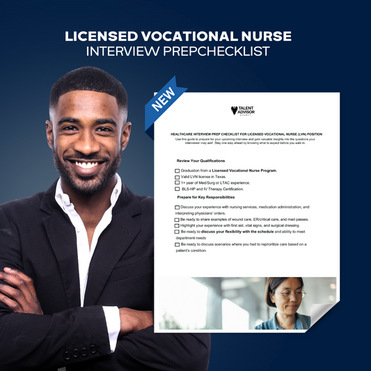 LVN Interview Prep Checklist